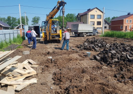 Процесс строительства двухэтажного коттеджа