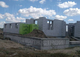 Коттедж из газобетона