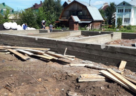 Строительство в мкр. Забельский
