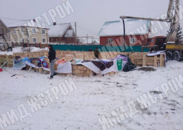 Стройка дома в Дмитриевке