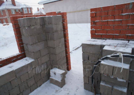 Строим дом из красного облицовочного кирпича