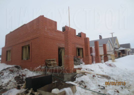 Строим дом из красного облицовочного кирпича