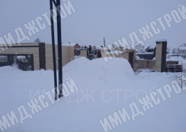 Стройка дома в Дмитриевке