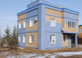 Процесс строительства магазина из газобетона с плоской кровлей