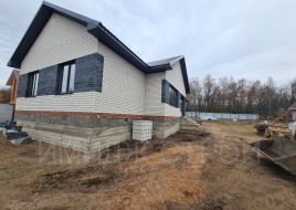 Серая "баварская кладка" в одноэтажном коттедже
