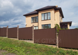 Коттедж с большими окнами 156 кв.м.