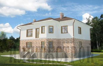 Коттедж городского типа 259 кв.м. Коттедж городского типа 259 кв.м.