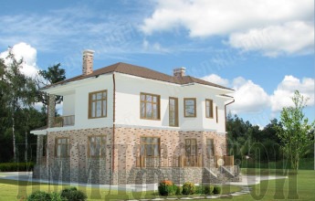 Коттедж городского типа 259 кв.м. Коттедж городского типа 259 кв.м.