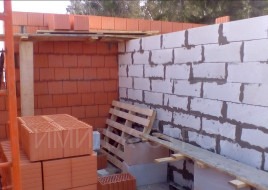 Стройка из газобетона