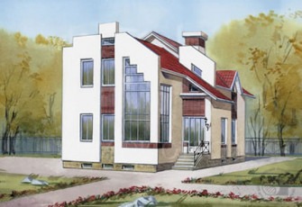 Газобетонный дом в Уфе