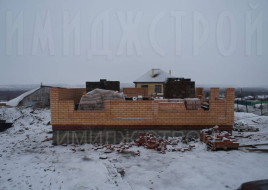 Коттедж с большими окнами 156 кв.м.