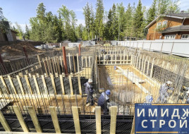 Строительство фундамента под большой дом
