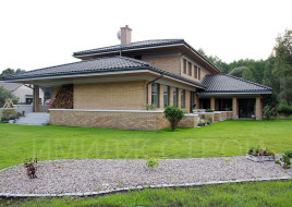 Построили в стиле Райта в г. Стерлитамаке 2009г.