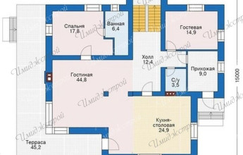 Комбинация фасада 238 кв.м.