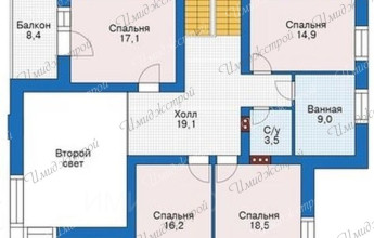 Дом с комбинированным фасадом Оригинальный дом с комбинированным фасадом