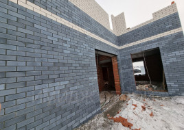 Двухэтажный коттедж из баварского серого кирпича 215 кв.м