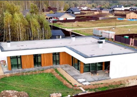 Небыстрое строительство в Акманае дома в один этаж