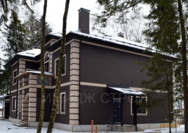 Павловка. Строительство основного и гостевого домов