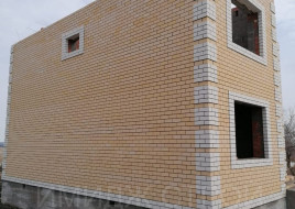 Коттедж 135 кв.м.из светлого кирпича