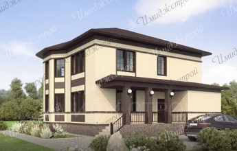 Дом в два этажа 219 кв.м. Дом в два этажа 219 кв.м.