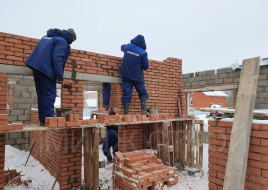 кирпичная красивая кладка