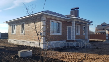 Одноэтажный коттедж в Уфе